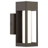 Access Lighting Soll, Outdoor LED Wall Mount, Oil Rubbed Bronze Finish, Opal Glass 20125LEDDMG-ORB/OPL